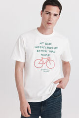 Springfield Playera my bike marfil