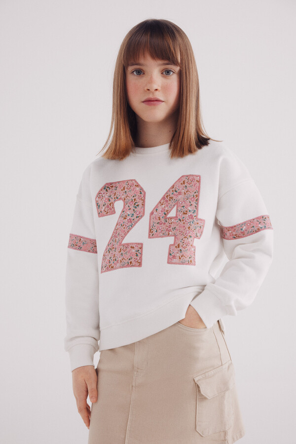Springfield Kids Sudadera 24 niña natural