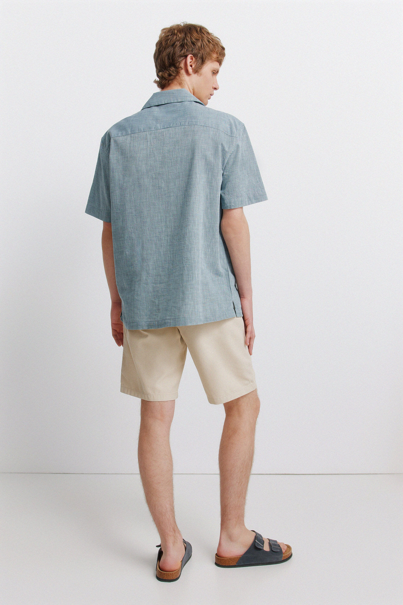 Springfield Bermudas de algod&oacute;n comfort fit beige