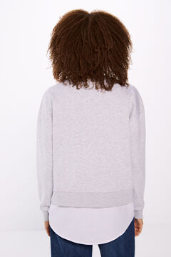 Springfield Sudadera "Très bien" gris