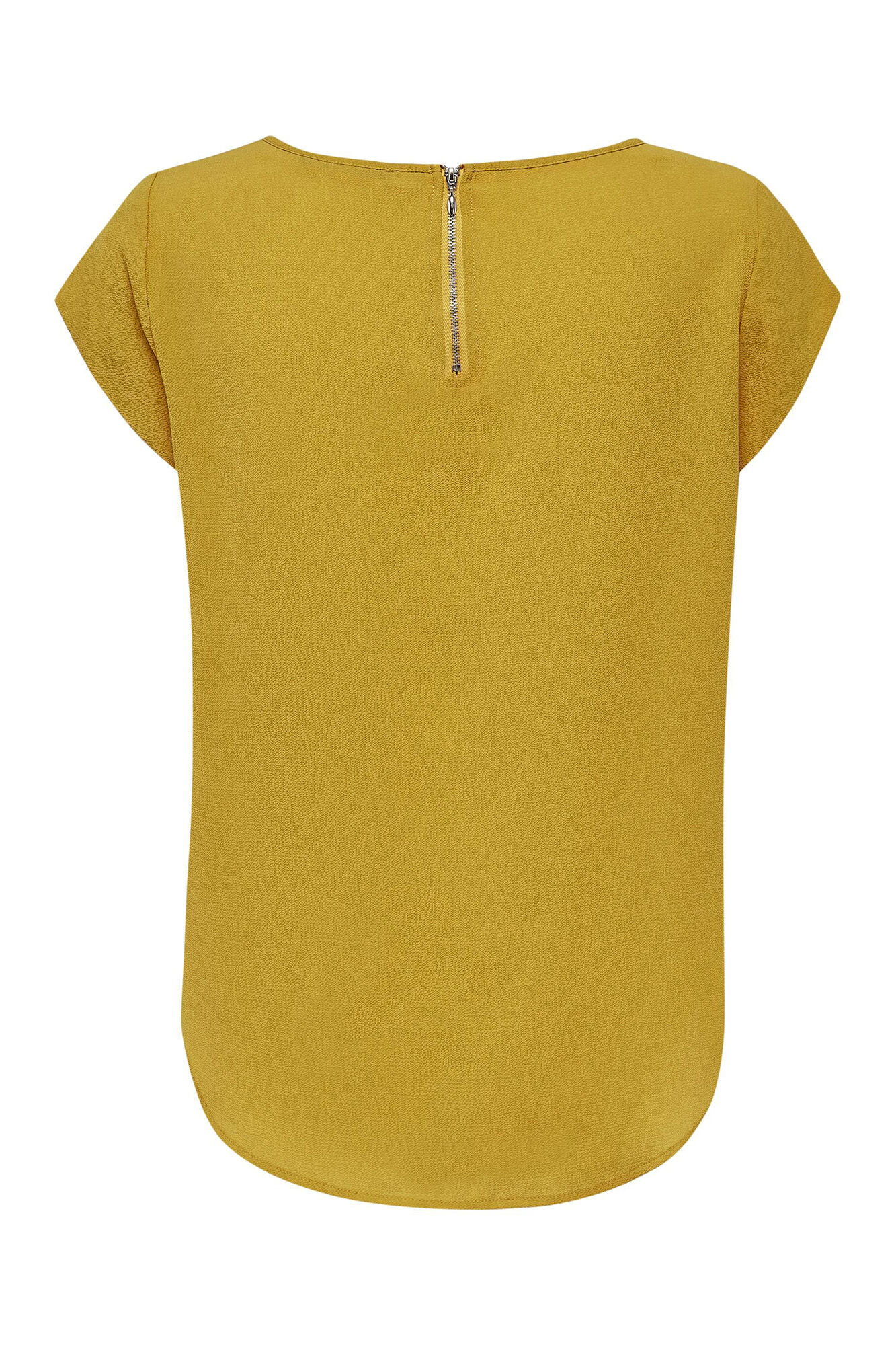Only Playera manga corta amarillo