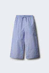 Springfield Pantalón pijamero rayas niña azul