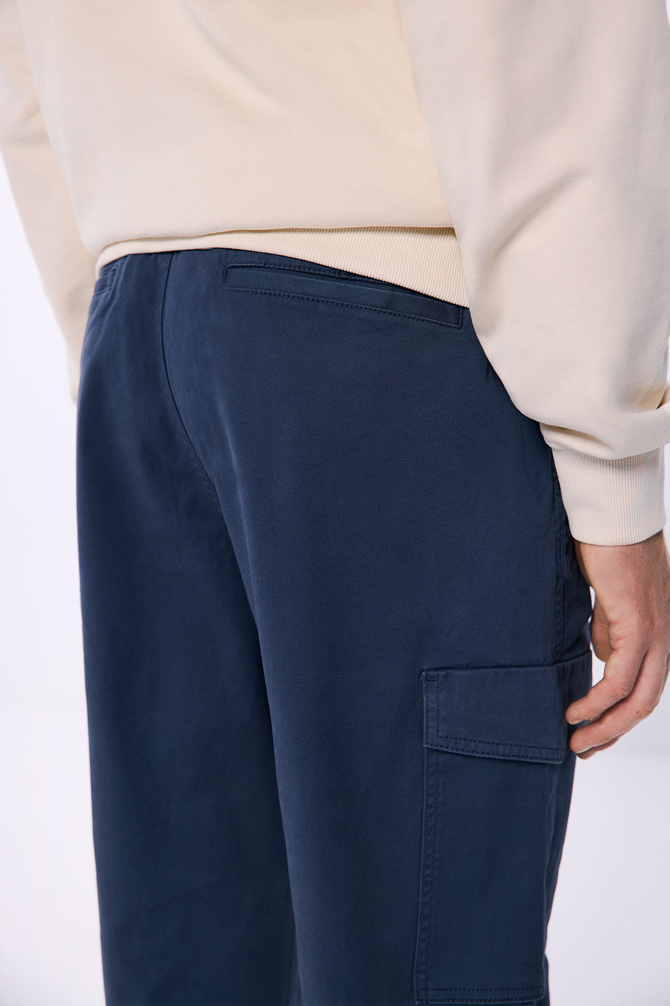 Springfield Pantal&oacute;n cargo azul indigo