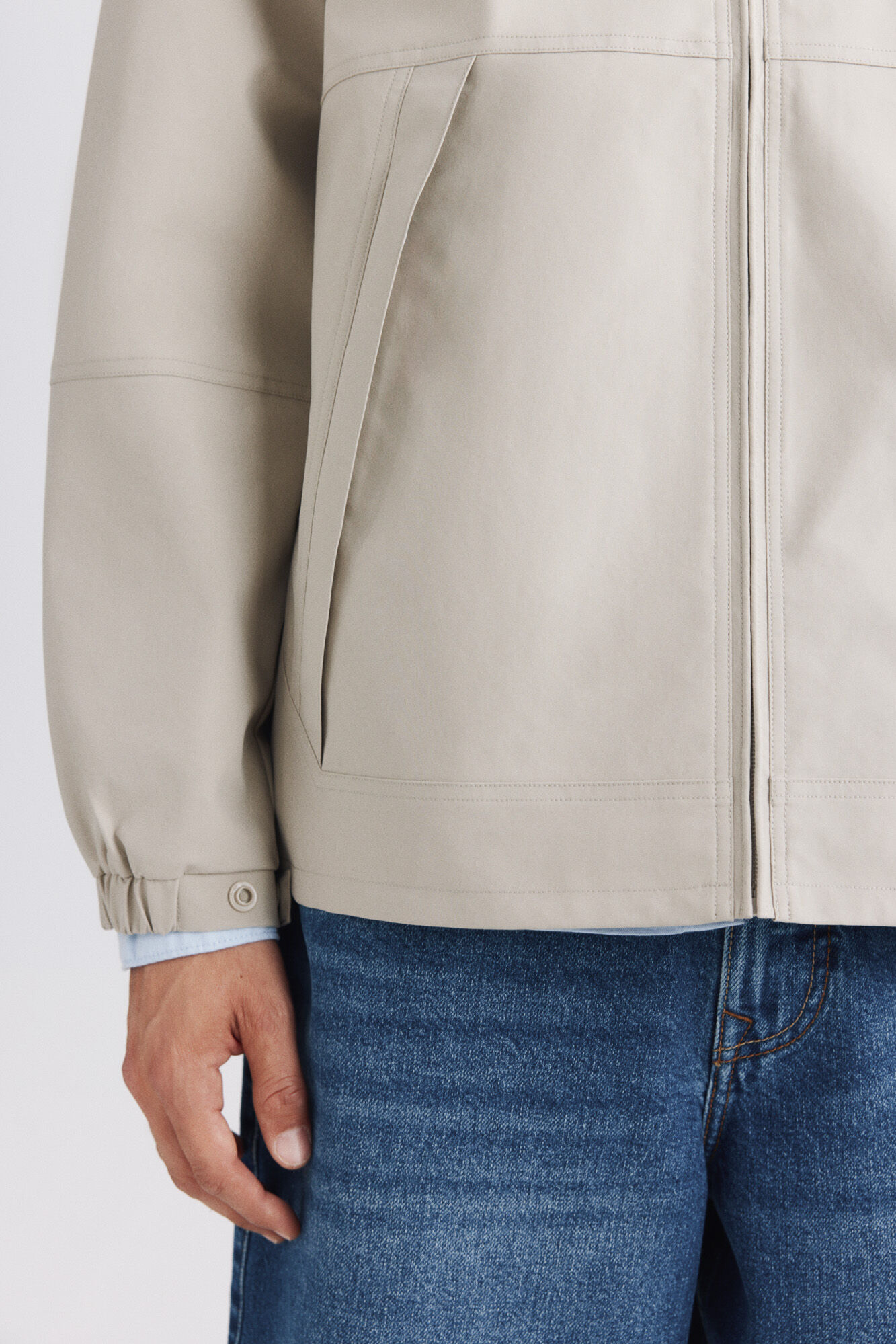Springfield Parka t&eacute;cnica caf&eacute;