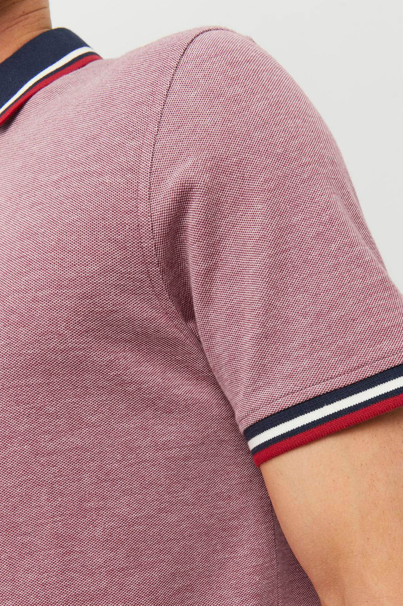 Jack & Jones Polo slim fit rojo