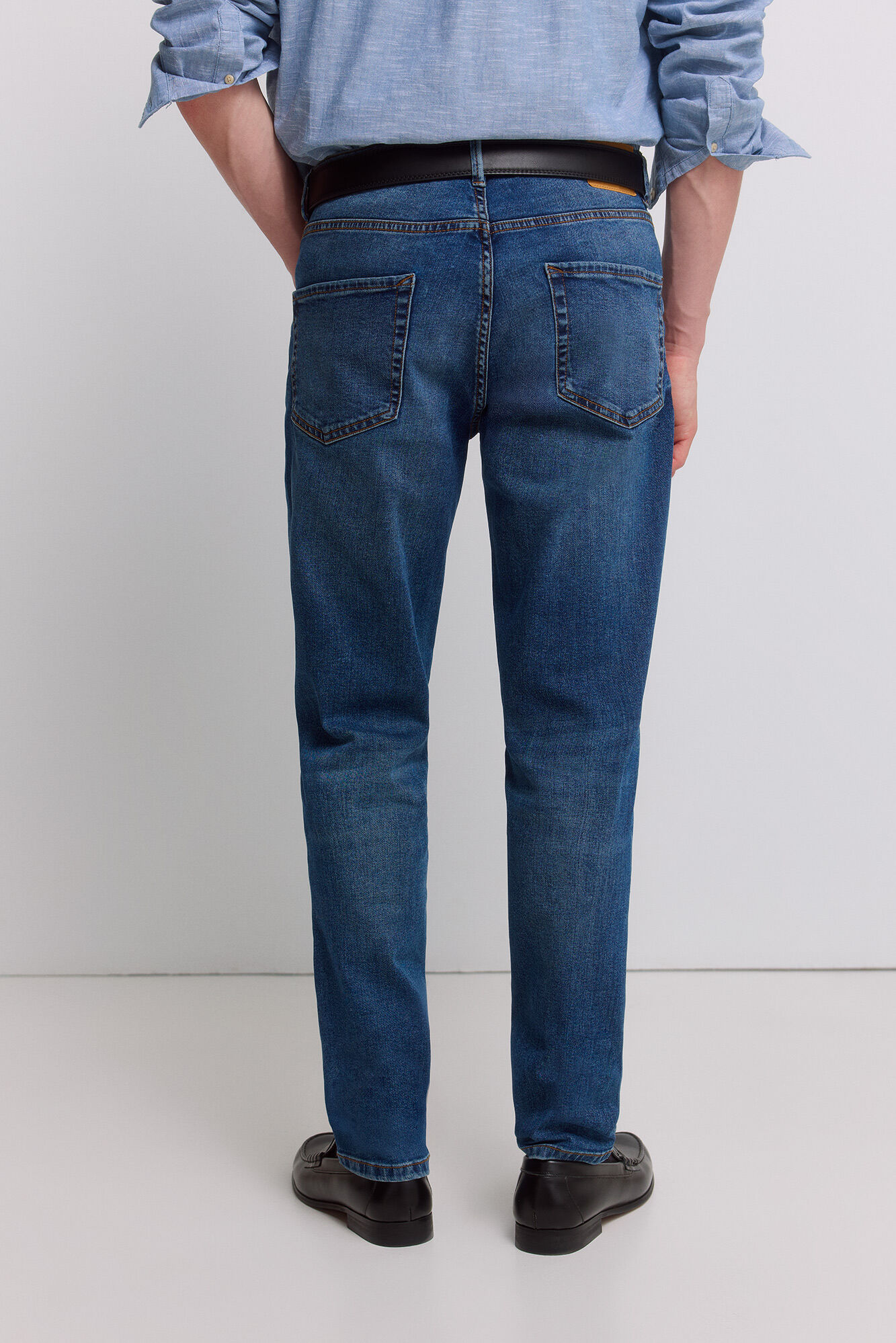 Springfield Jeans lavado medio skinny fit