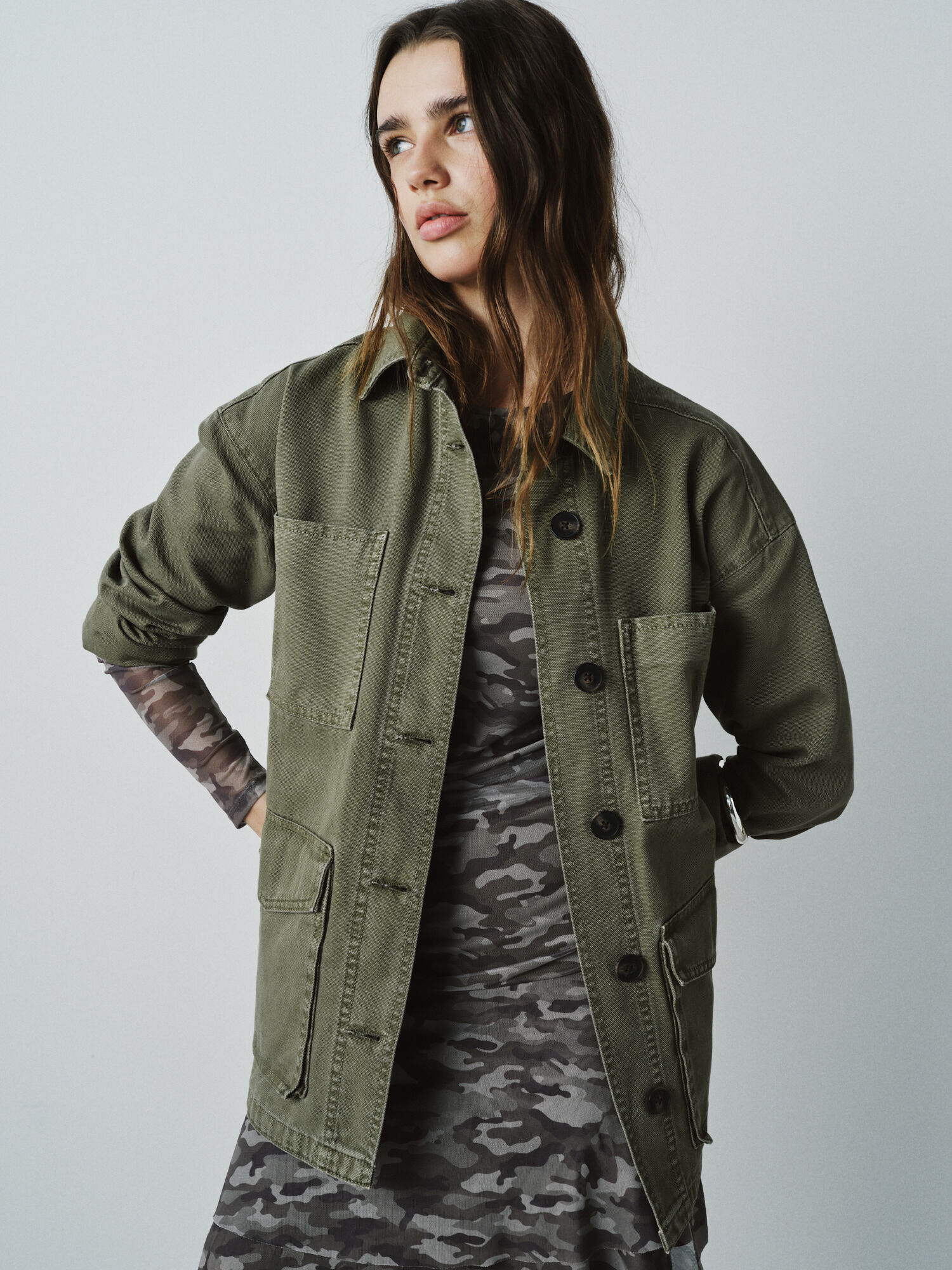 High Spirits Chamarra Darling verde