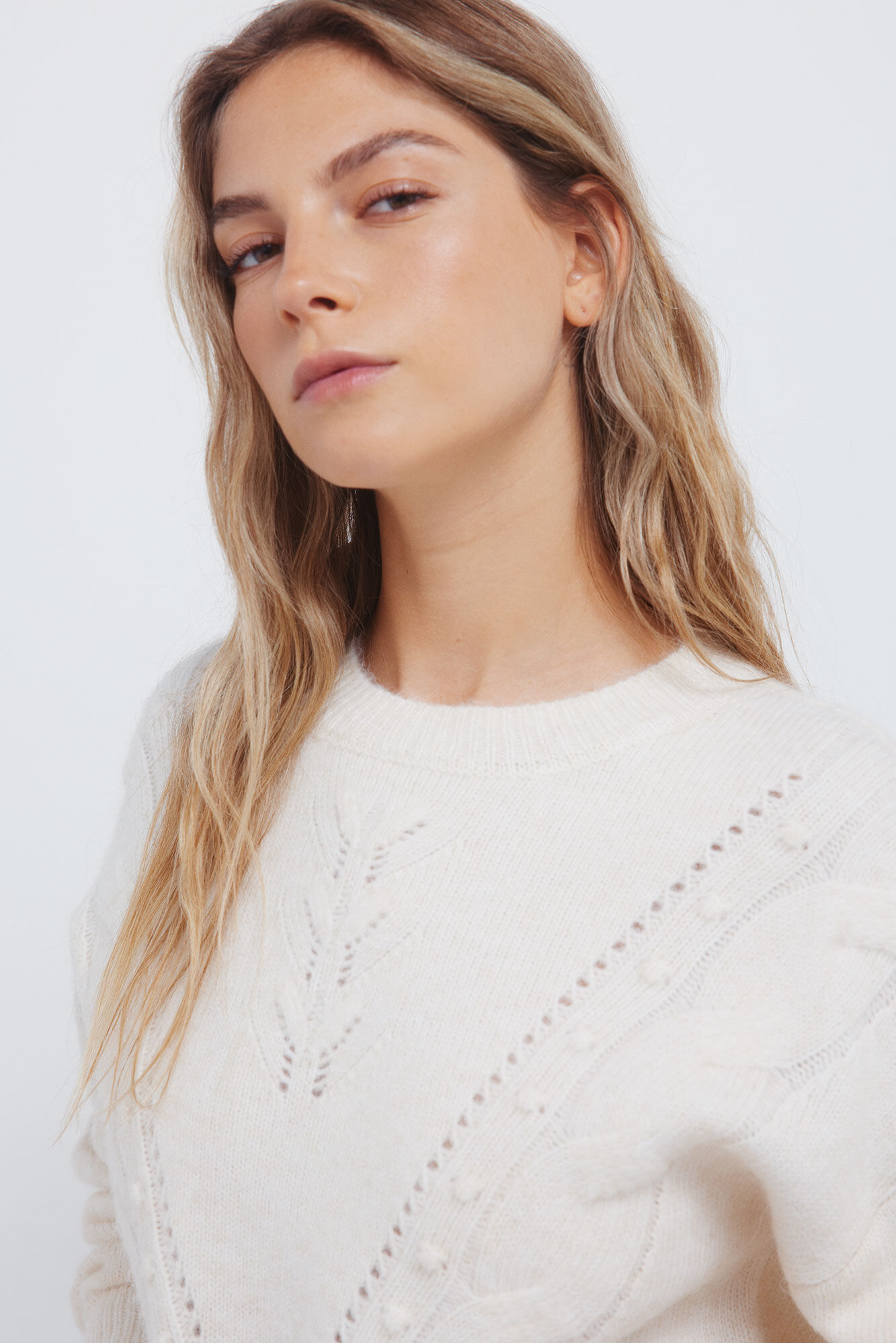 Springfield Jersey trenzado en cortes en pico