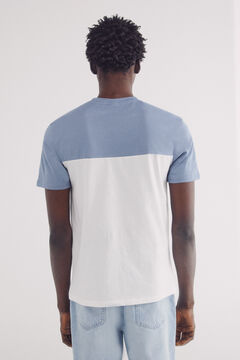 Springfield Playera color block marfil