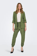 Springfield Pantalón cargo fluido verde
