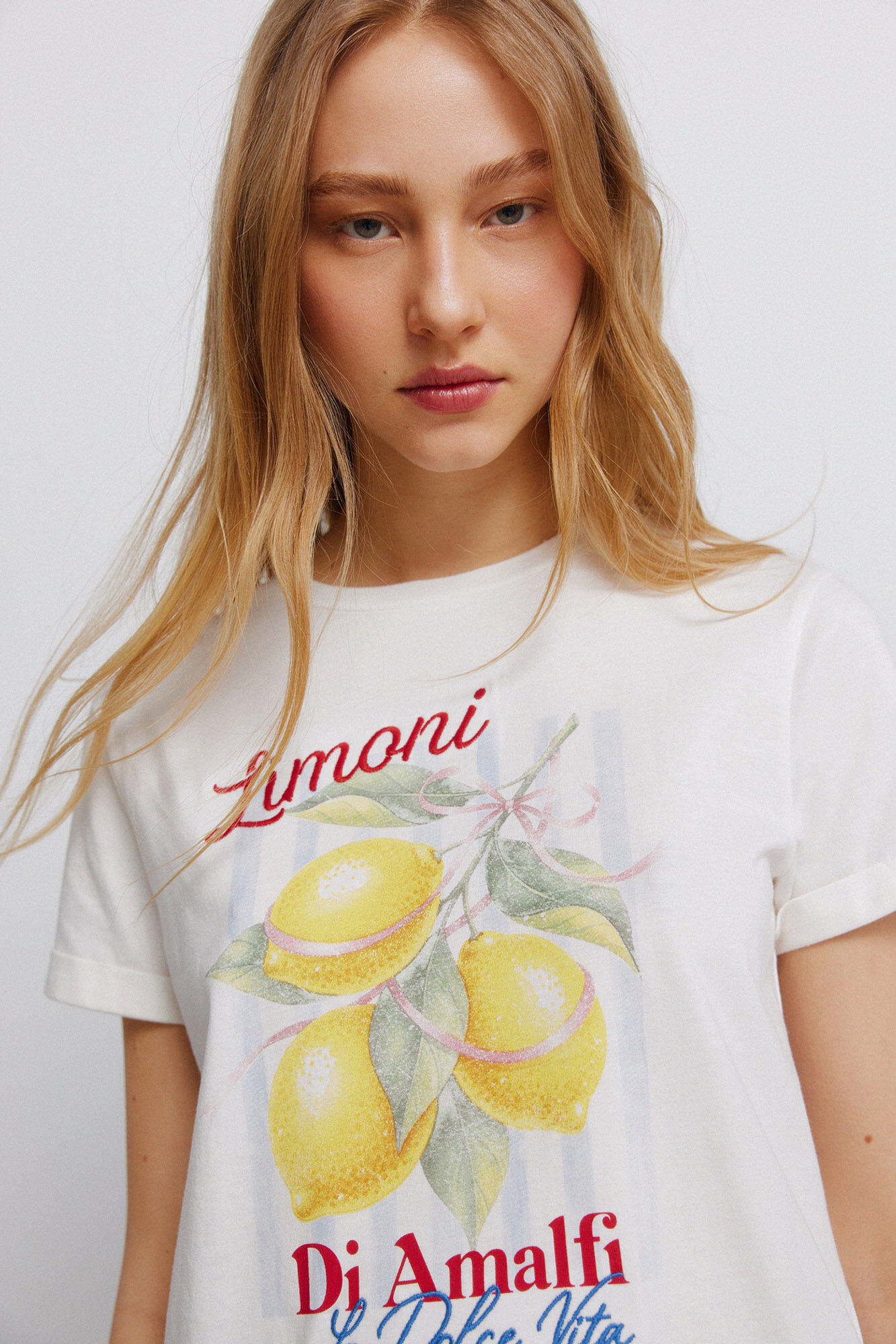 Springfield Playera de manga corta con estampado