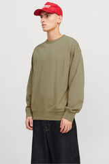 Springfield Sudadera lisa regular fit gris