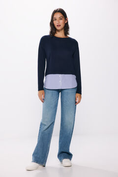 Springfield Playera combinada marino