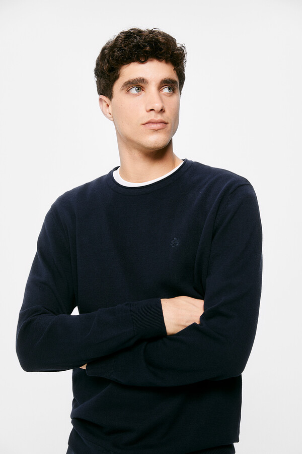 Springfield Suéter básico marino
