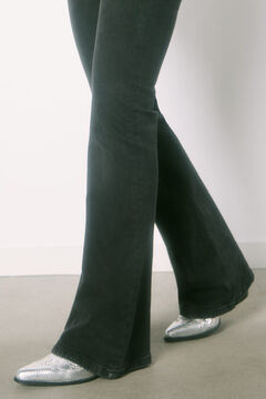 Springfield Jeans Flare 0018 negro