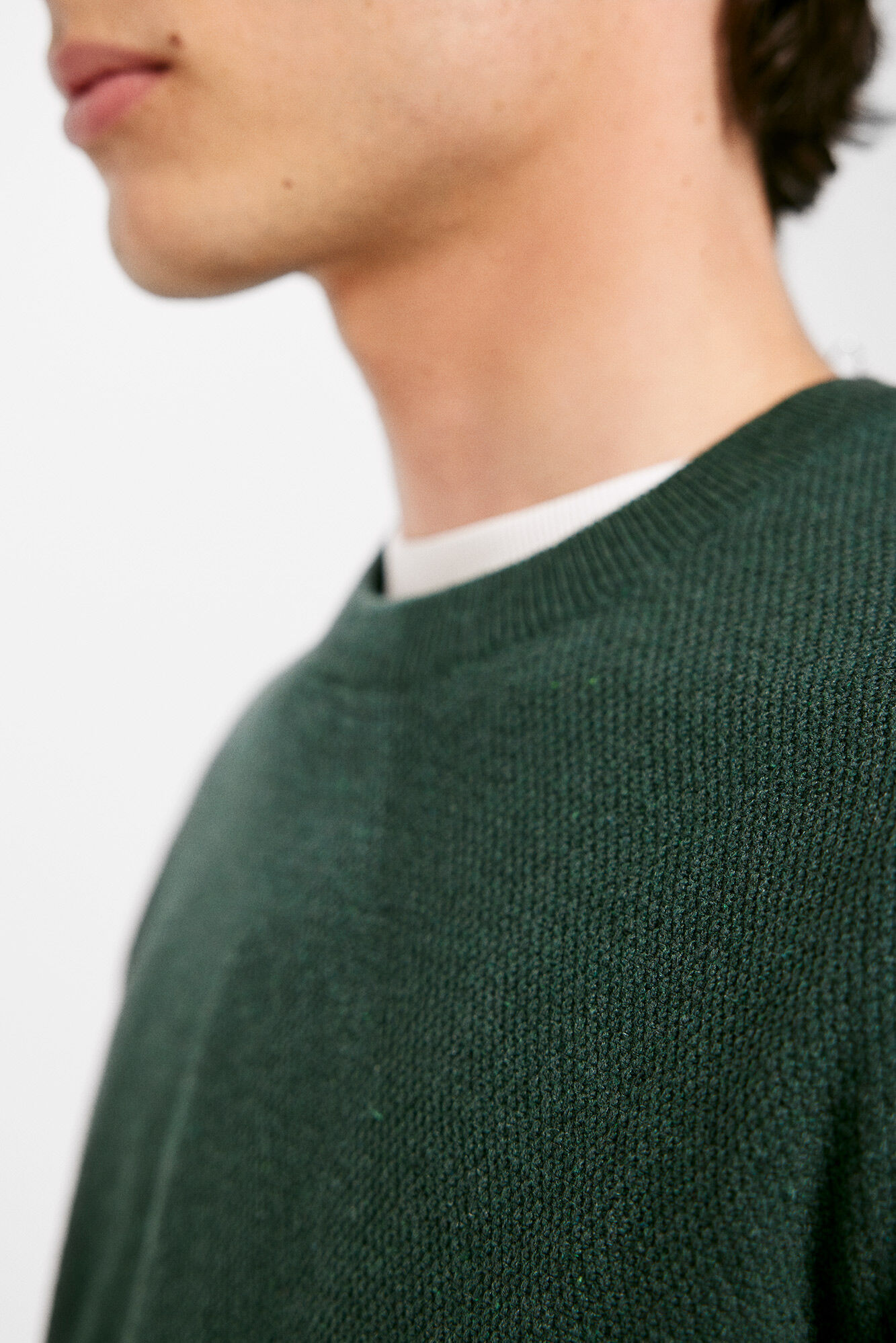 Springfield Su&eacute;ter estructura torzal azul