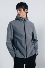 Springfield Parka técnica shoftshell gris