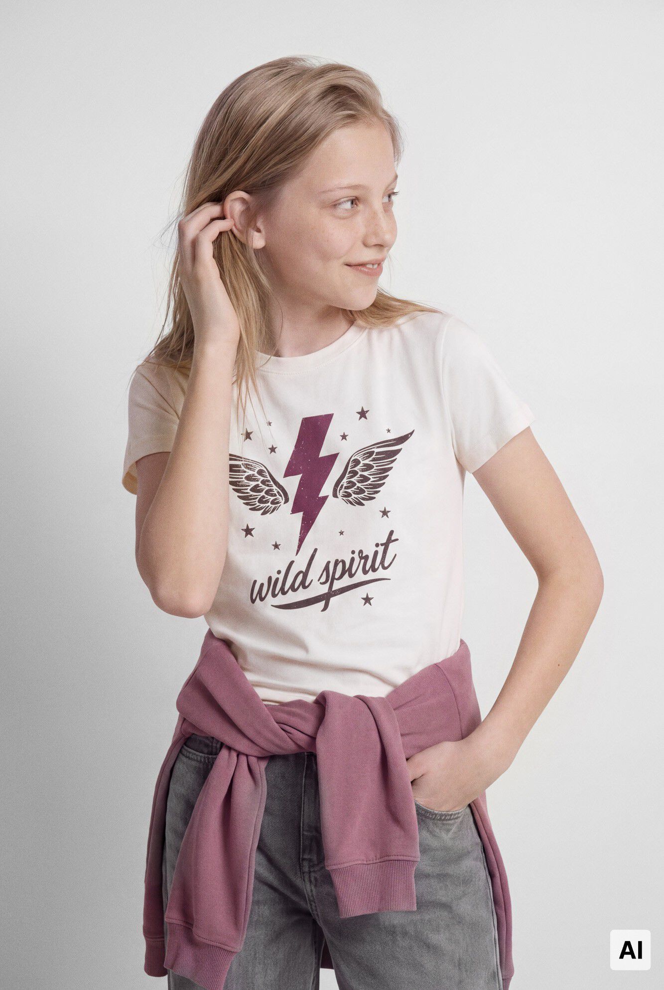 Springfield Kids Playera manga corta rayo con alas ni&ntilde;a