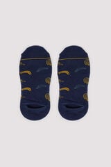 Springfield Calcet&iacute;n invisible platanos azul