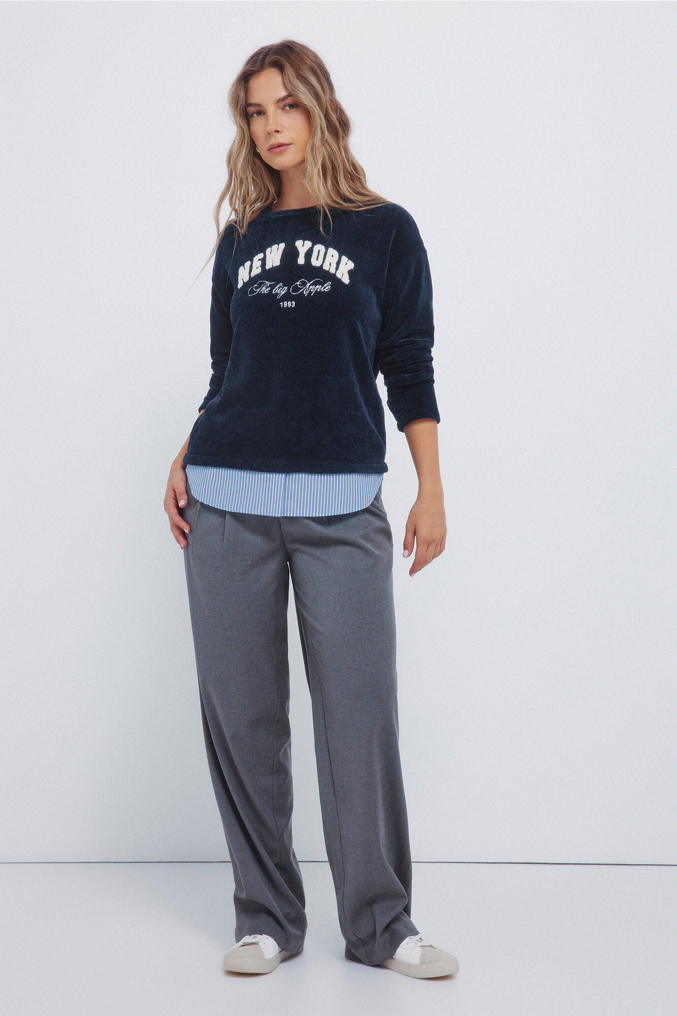 Springfield Jersey chenilla "New York" marino