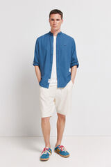 Springfield Bermudas de felpa blanco