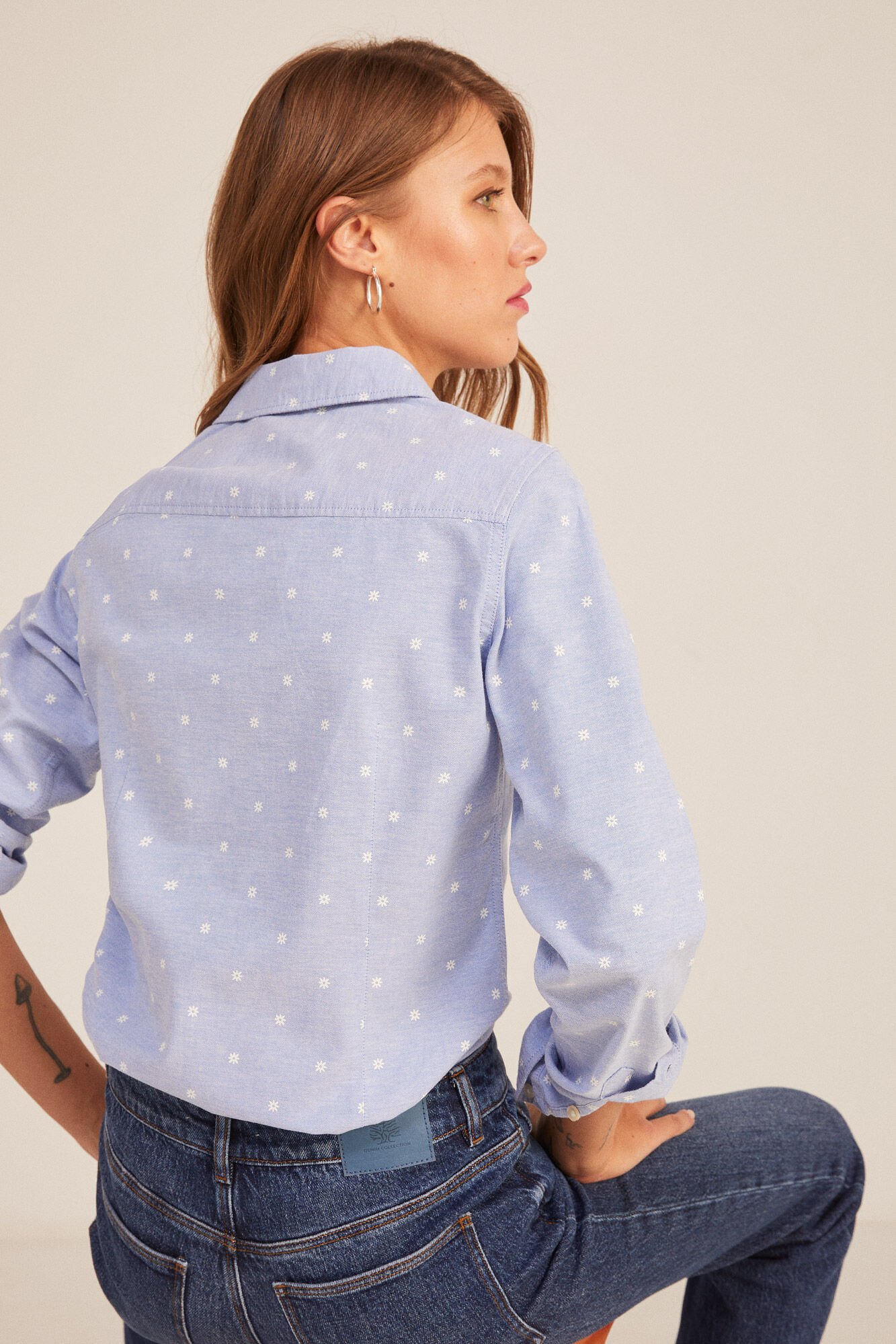 Camisa oxford mujer sale springfield