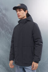 Springfield Parka térmica con relleno azul