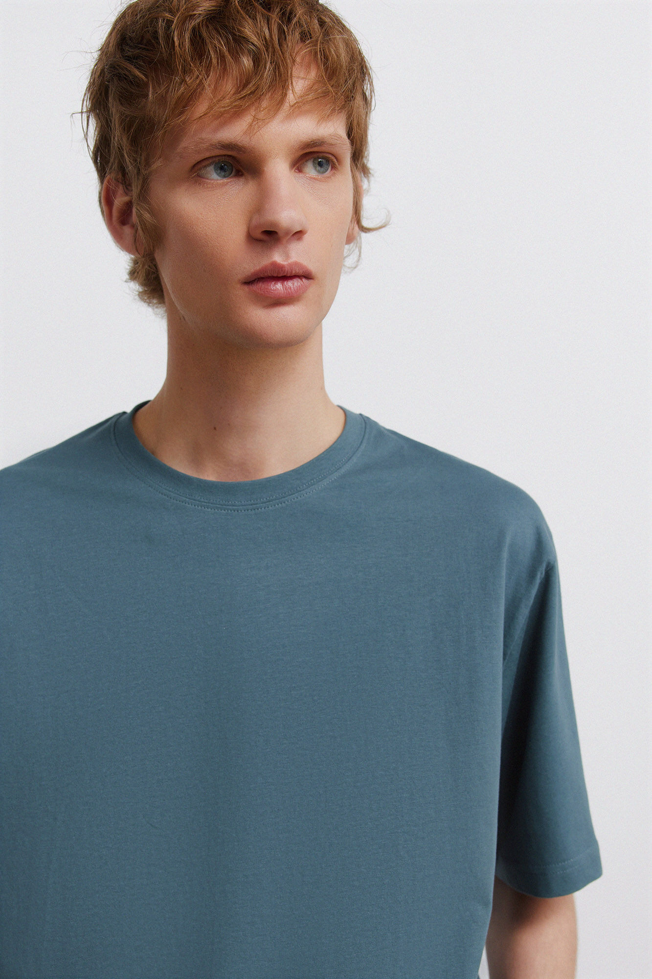Springfield Playera b&aacute;sica azul