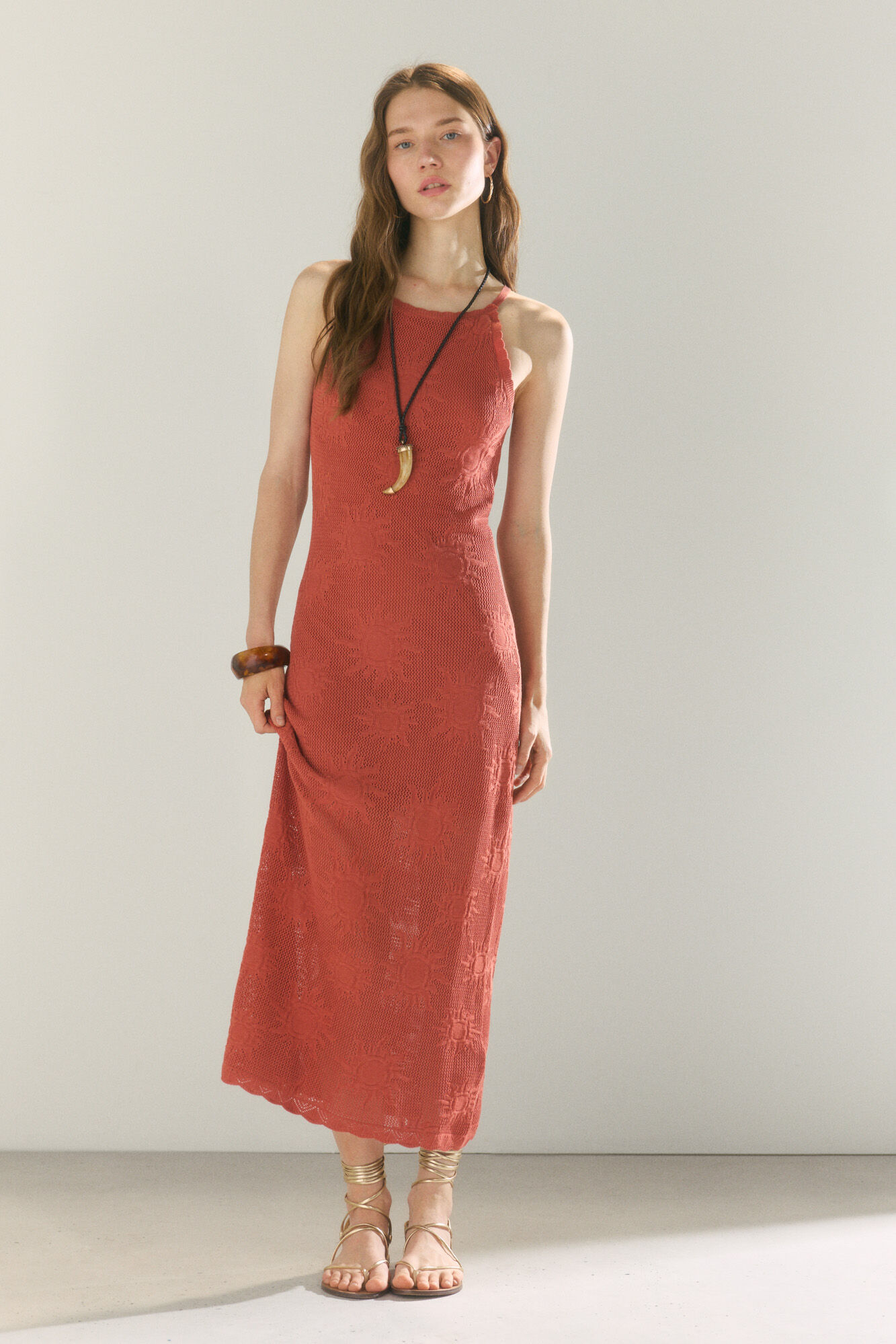 High Spirits Vestido Rubi rojo