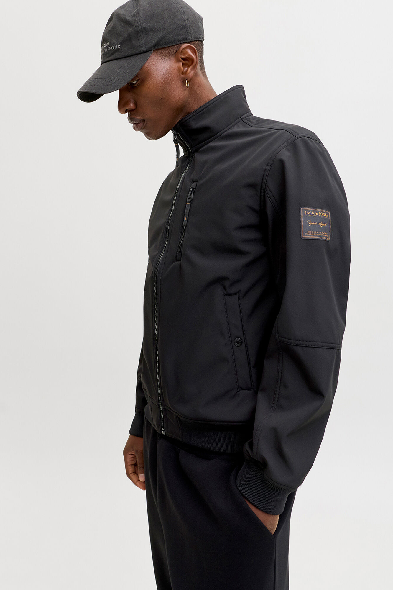 Jack & Jones Chamarra softshell con capucha