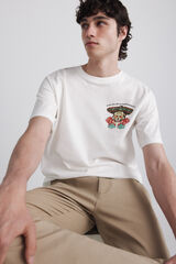 Springfield Playera D&iacute;a de Muertos olor a Cempas&uacute;chil marfil