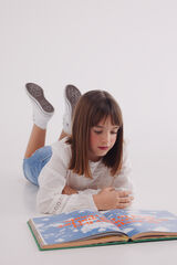 Springfield Blusa plumetti niña natural