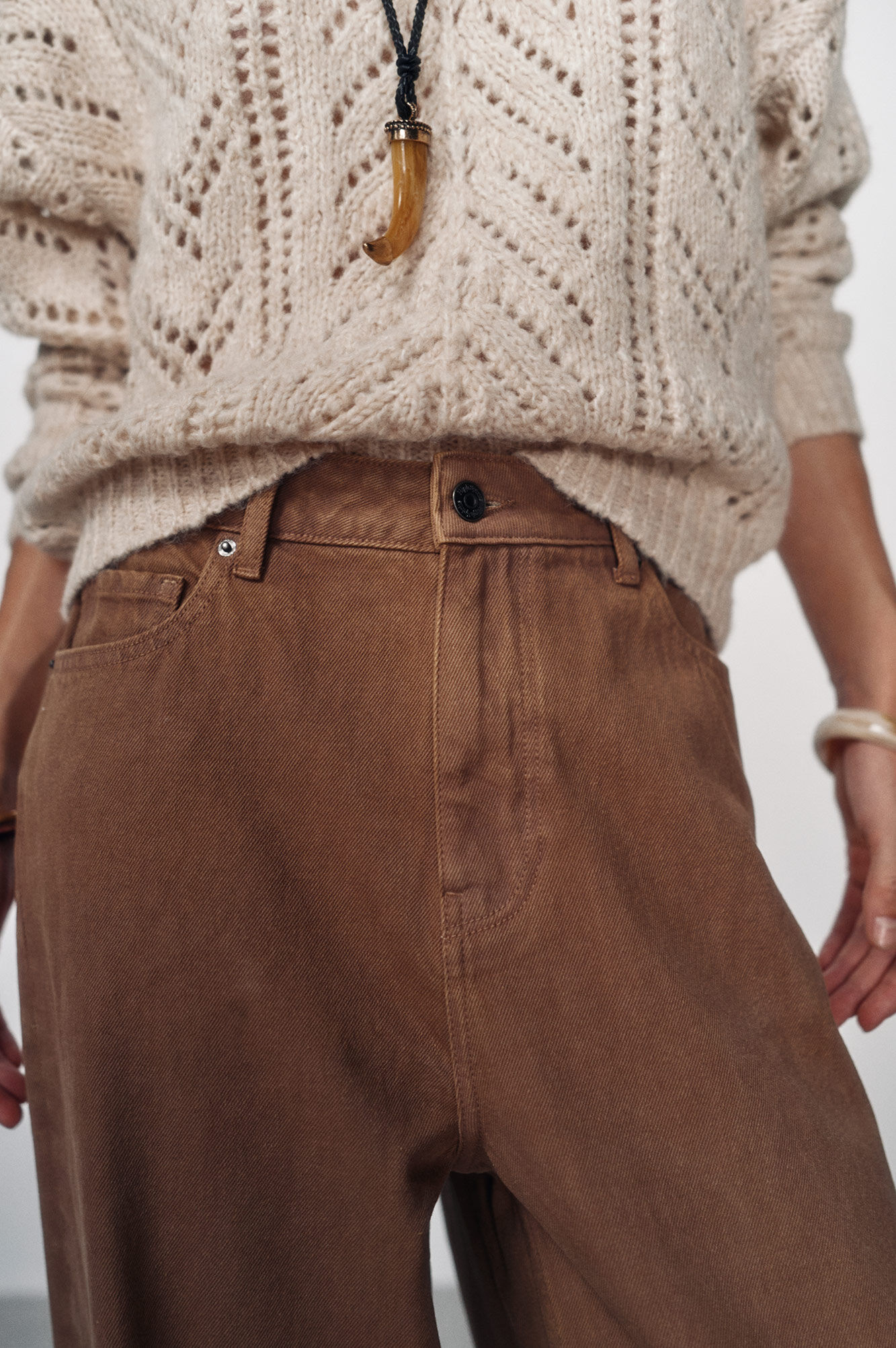 High Spirits Jeans Ember caf&eacute;