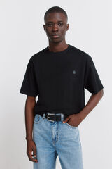 Springfield Camiseta b&aacute;sica logo springfield negro