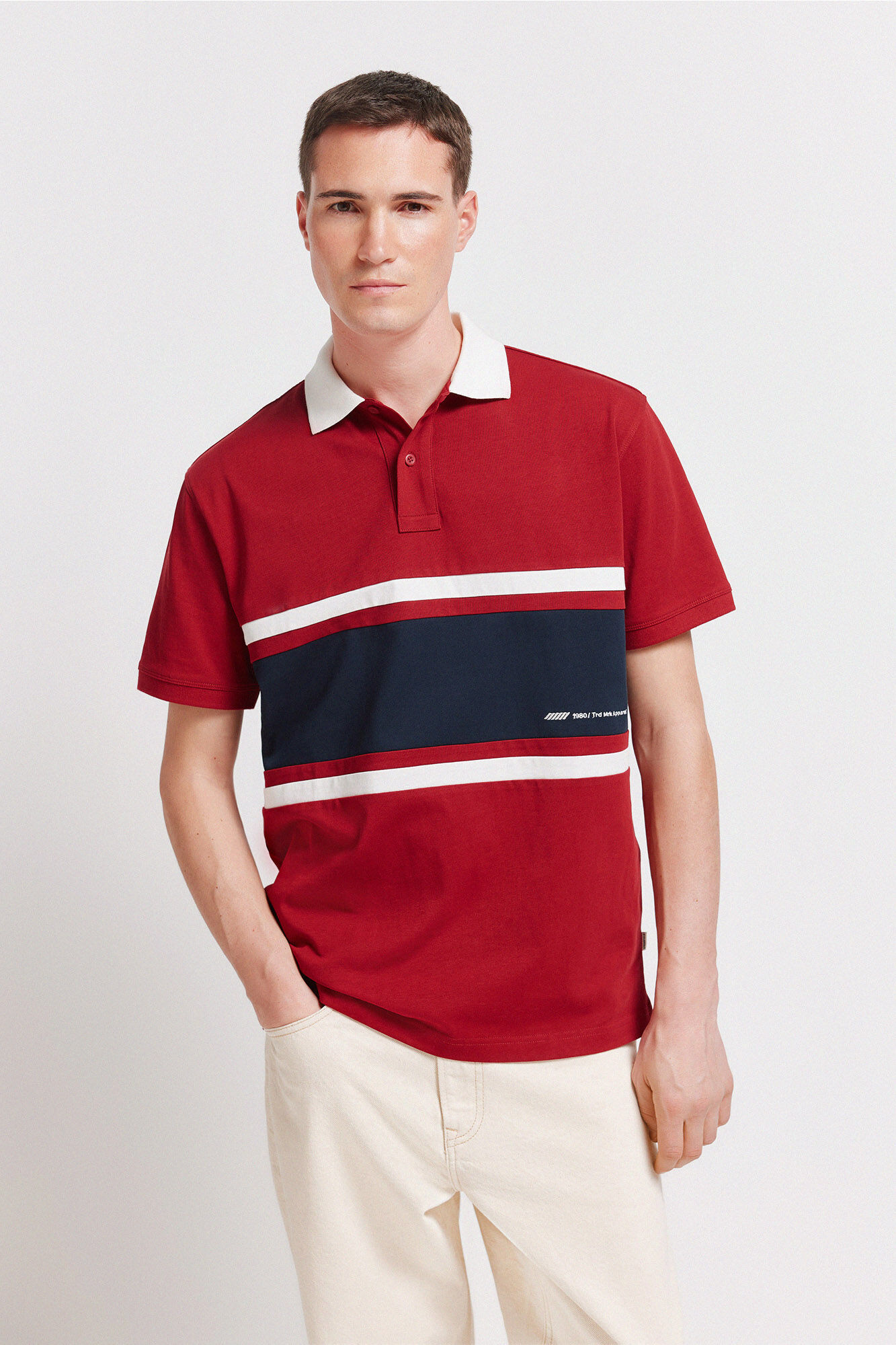 Springfield Polo sport corte posicional regular fit de piqu&eacute;
