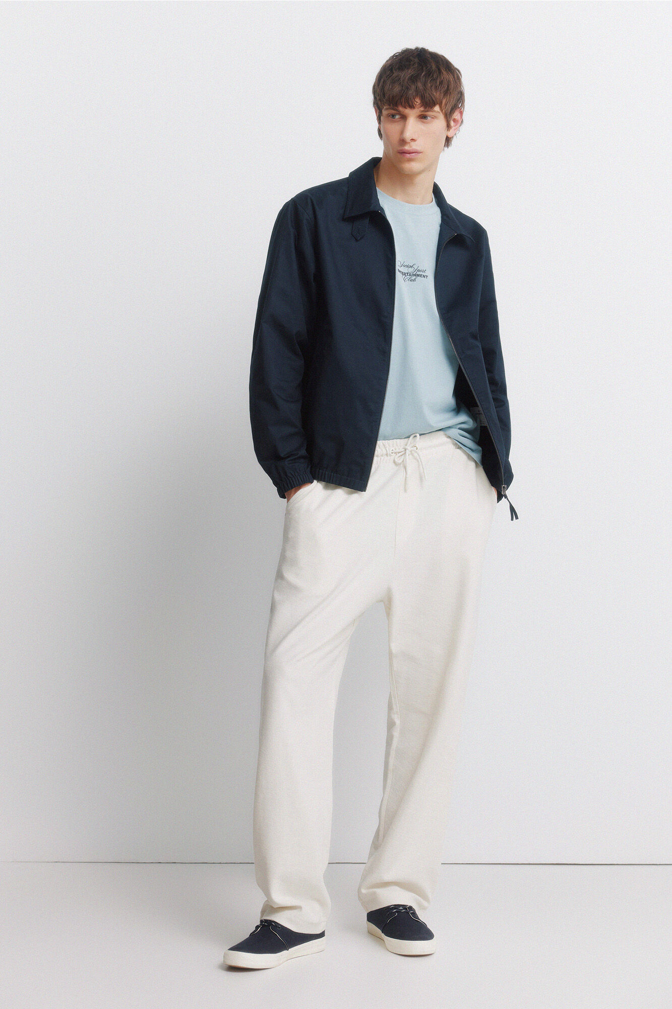 Springfield Playera entertaiment azul