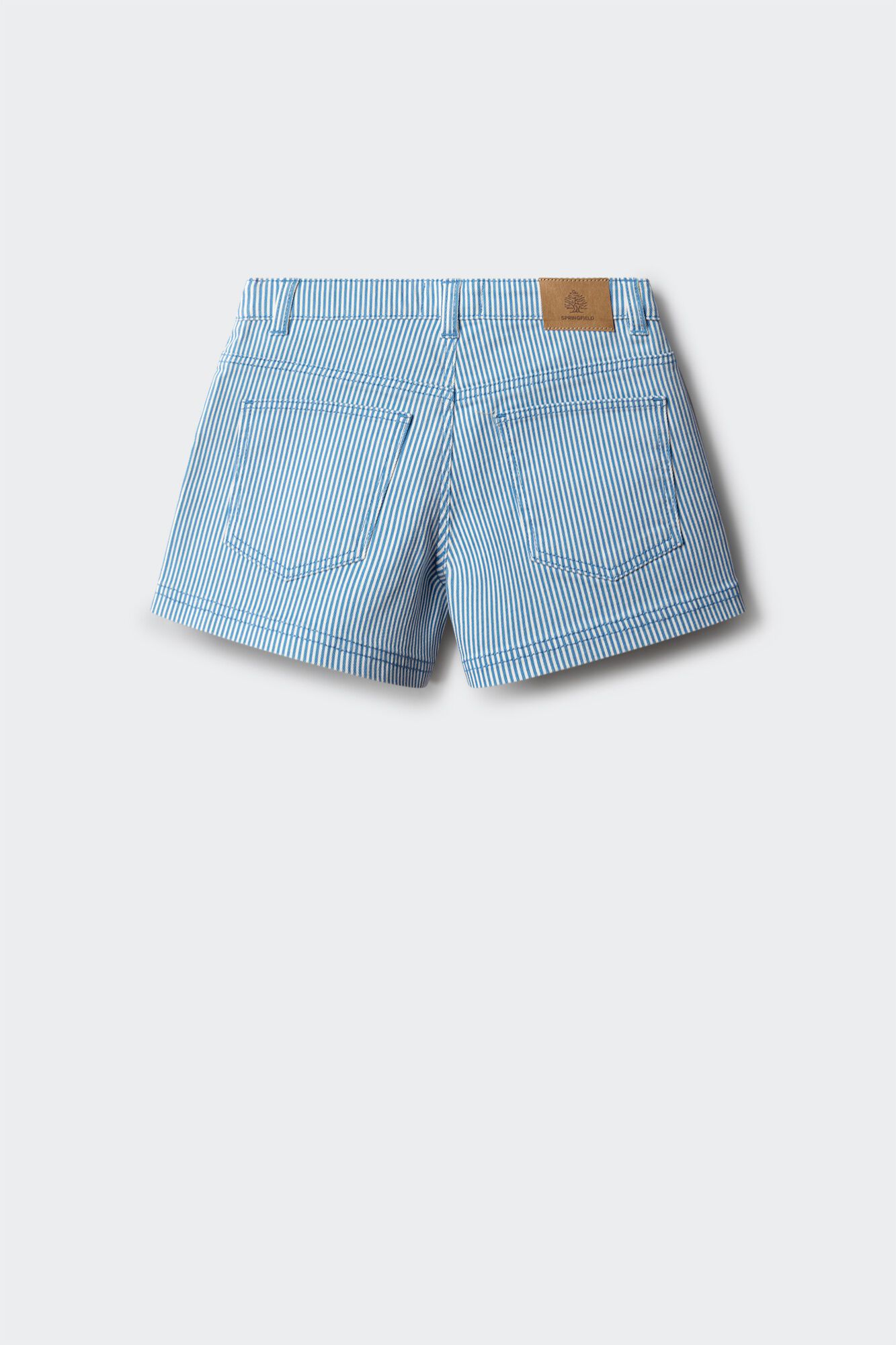 Springfield Kids Short de rayas azules para ni&ntilde;a