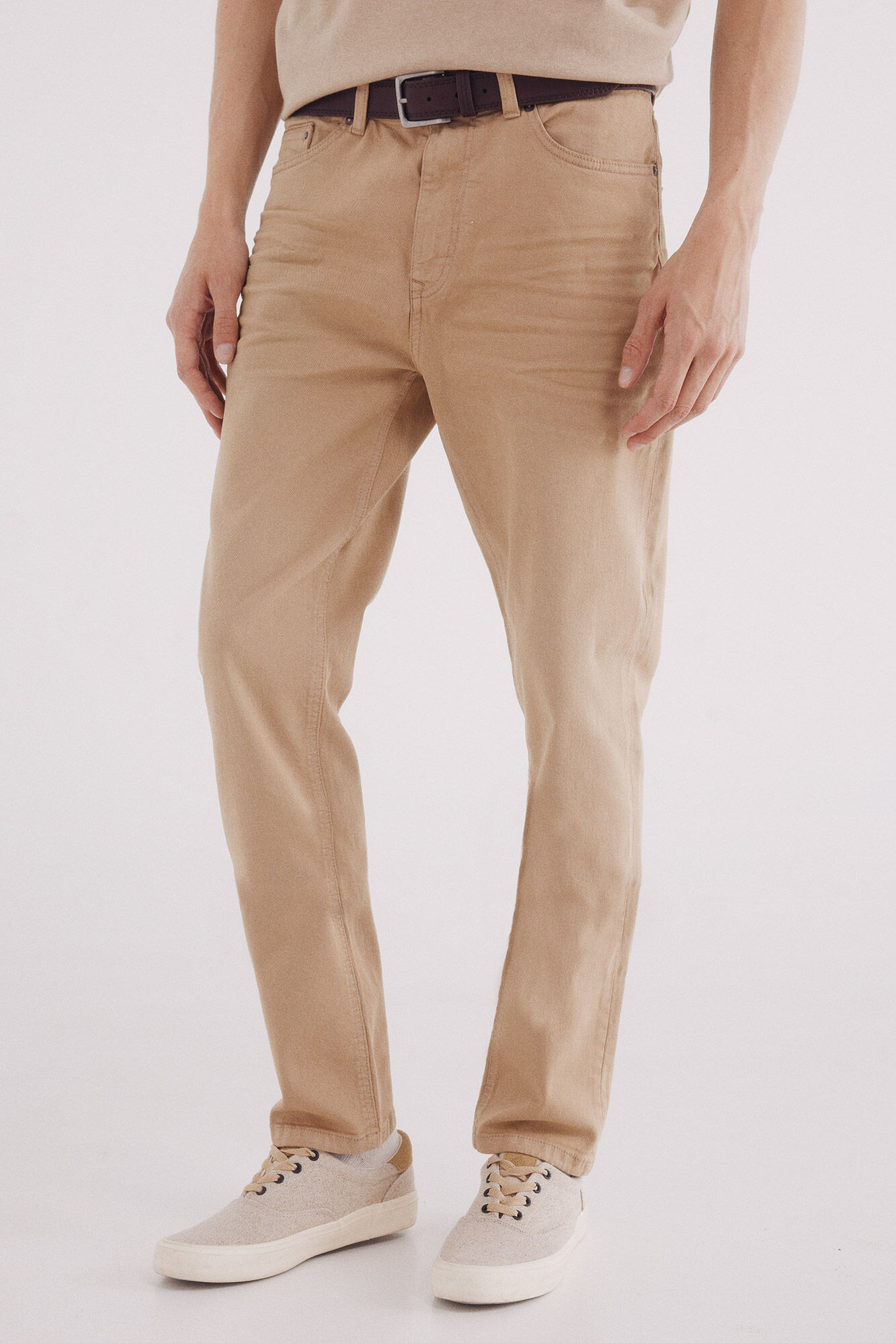Springfield Pantal&oacute;n slim fit de 5 bolsillo