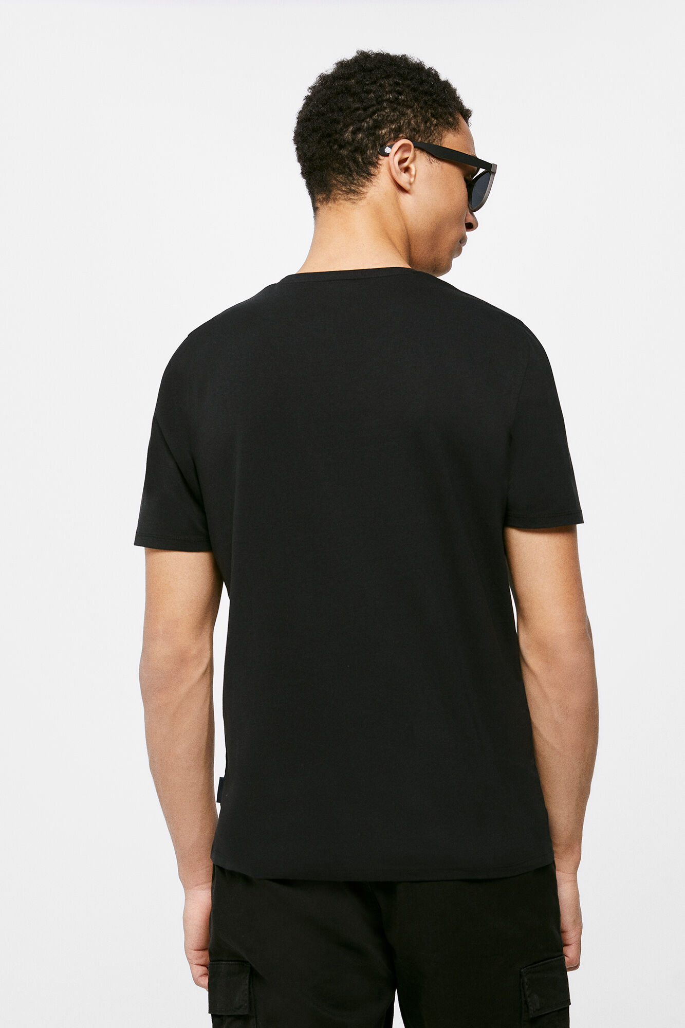 Springfield Playera b&aacute;sica negro