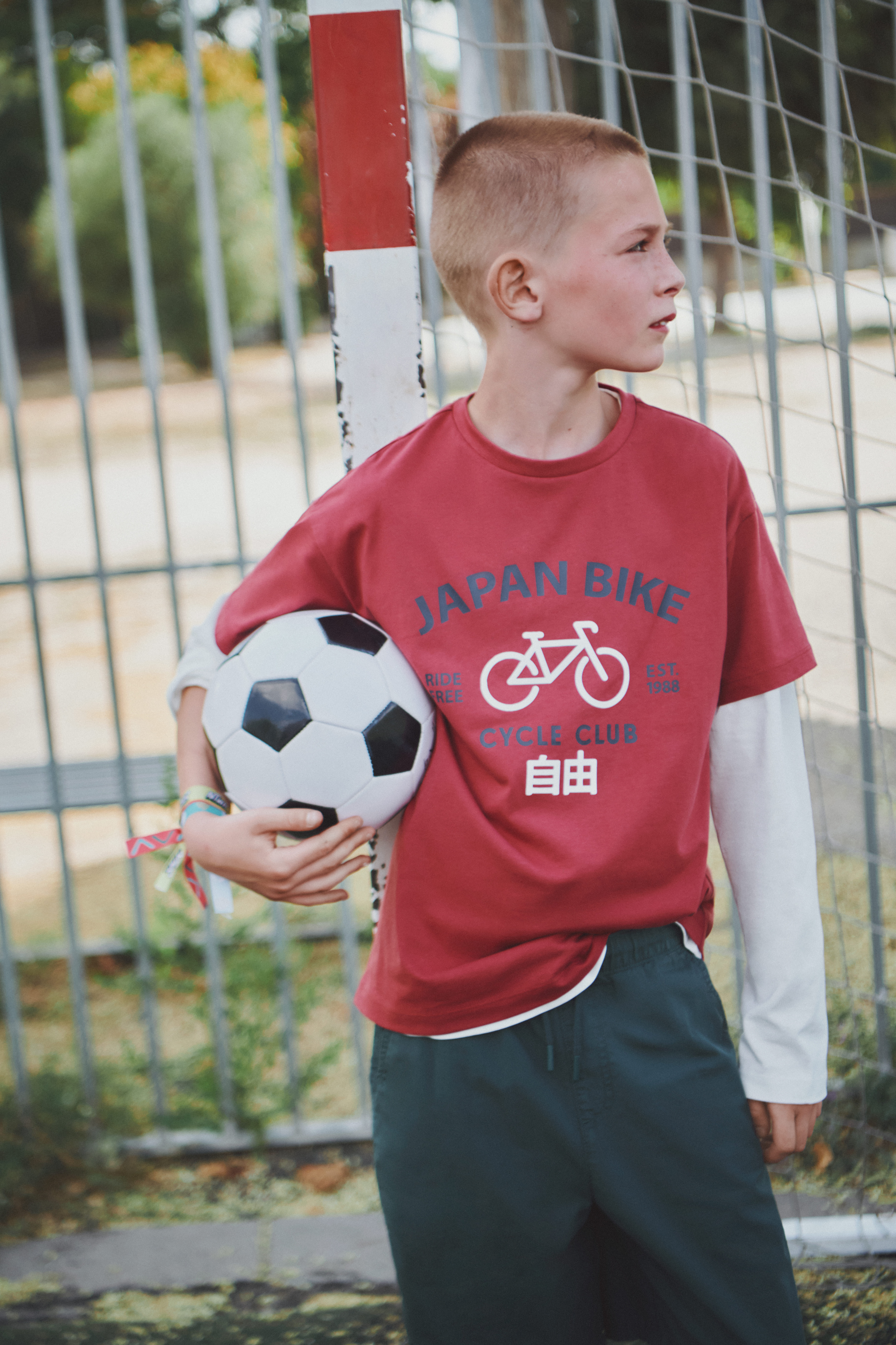 Springfield Kids Playera manga corta "Japan Bike" ni&ntilde;o
