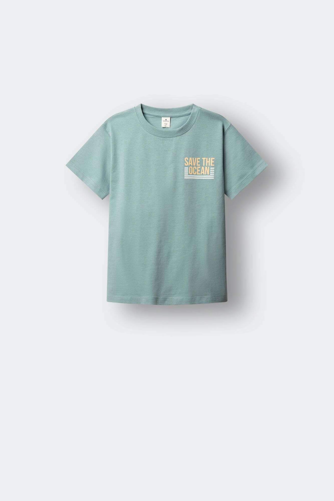 Springfield Kids Playera de manga corta "Save the ocean" ni&ntilde;o
