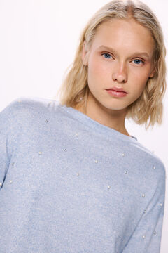 Springfield Playera perlas delantero azul