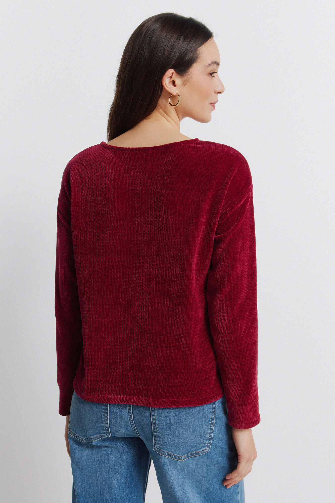 Springfield Playera con tachuelas p&uacute;rpura