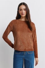 Springfield Playera con tachuelas caf&eacute;