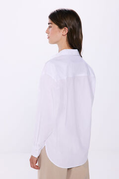 Springfield Camisa oversized algodón  natural