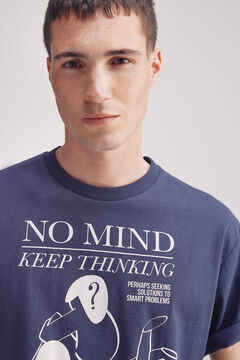 Springfield Playera no mind azulado