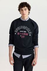 Springfield Sudadera Springfield 09 azul