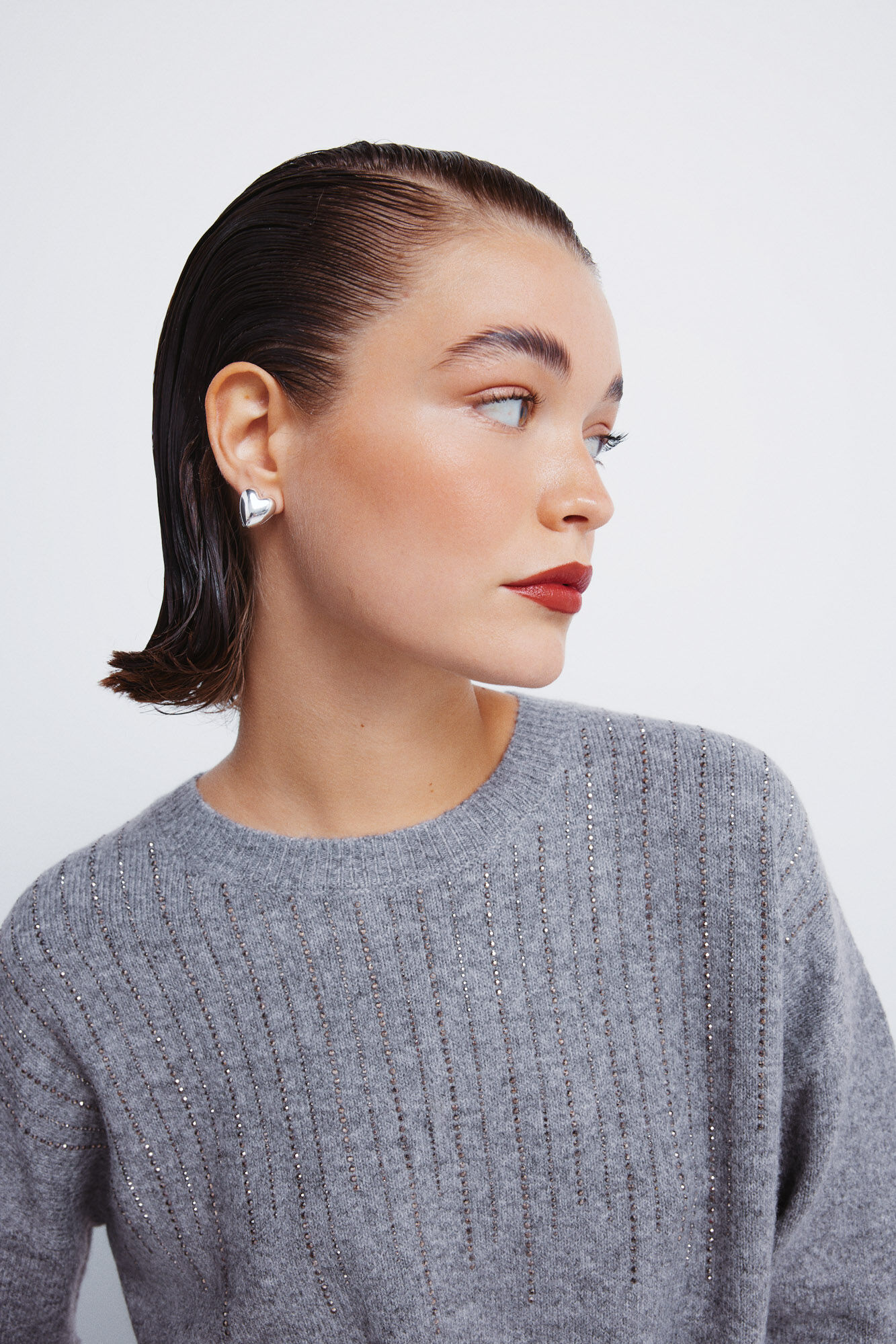 Springfield Jersey de cristal de fantas&iacute;a gris