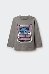 Springfield Kids Camiseta de manga larga Lilo & Stich niño gris
