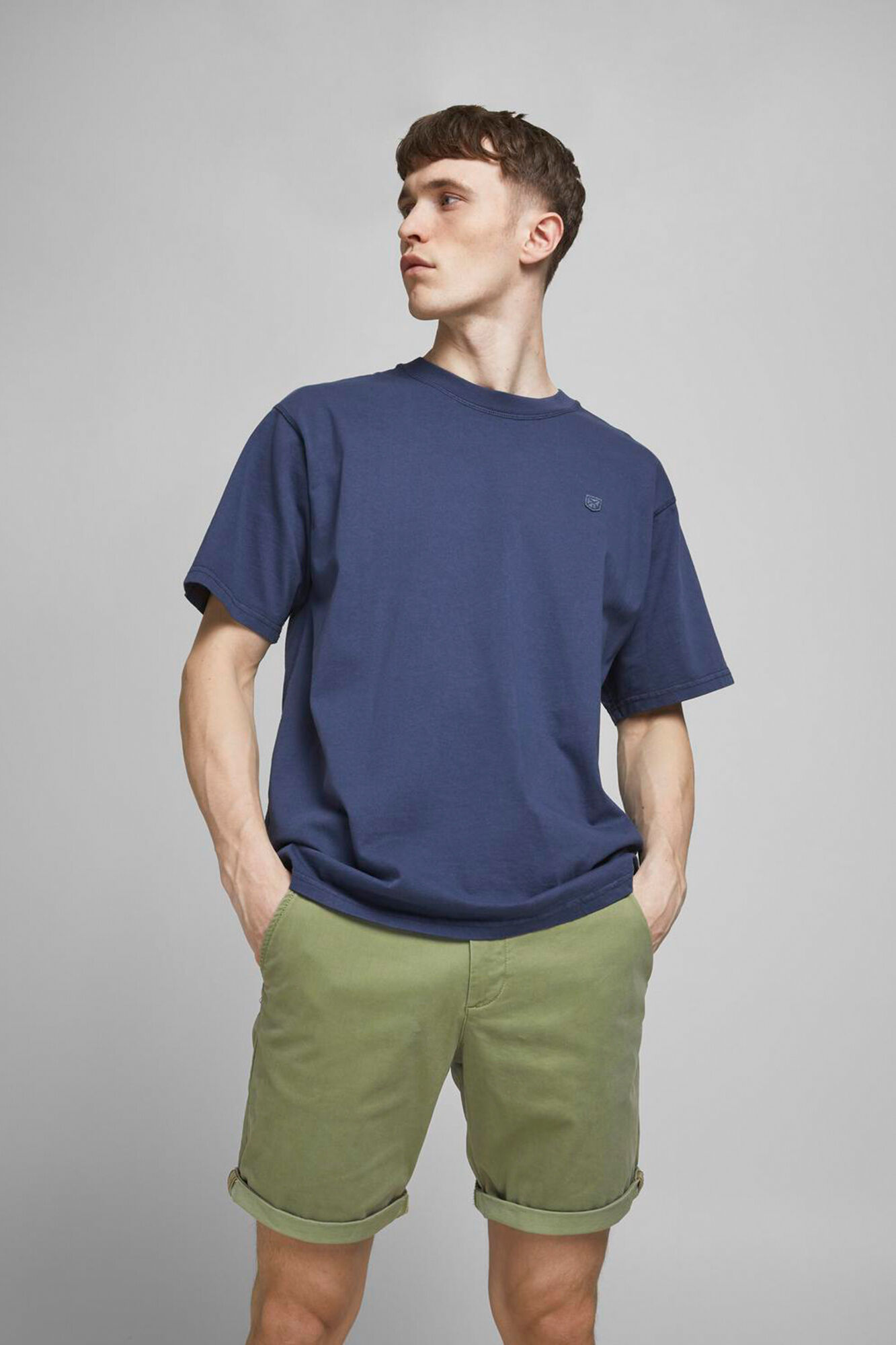 Jack & Jones Bermuda estilo chino regular fit verde